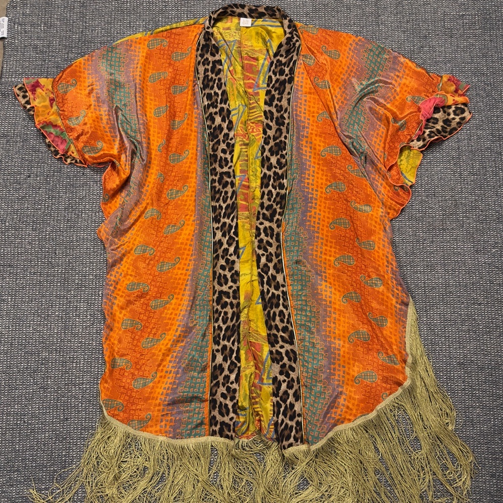 Doll Fashion Multicolor Kimono Robe